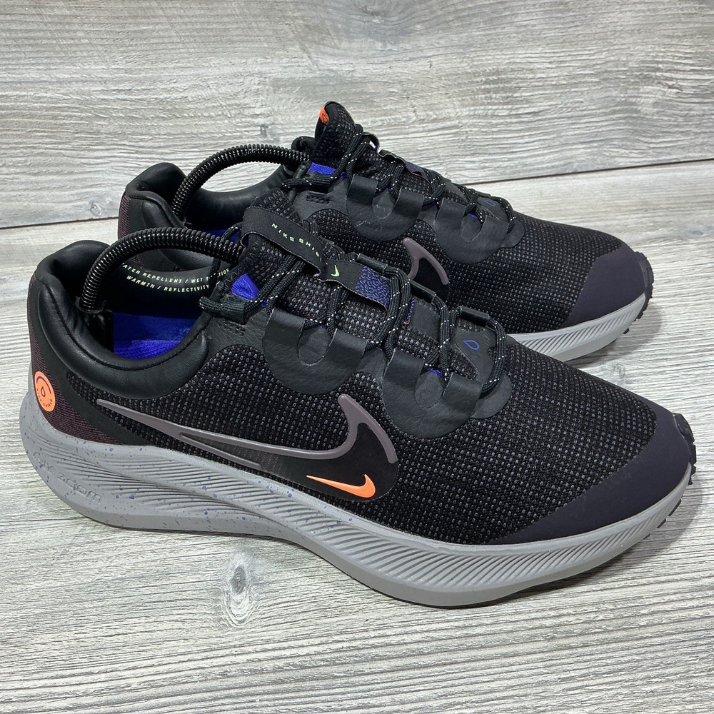 Nike Zoom Winflo 8 Shield Running Shoes Black DC3730-002 Women's Size 11.5